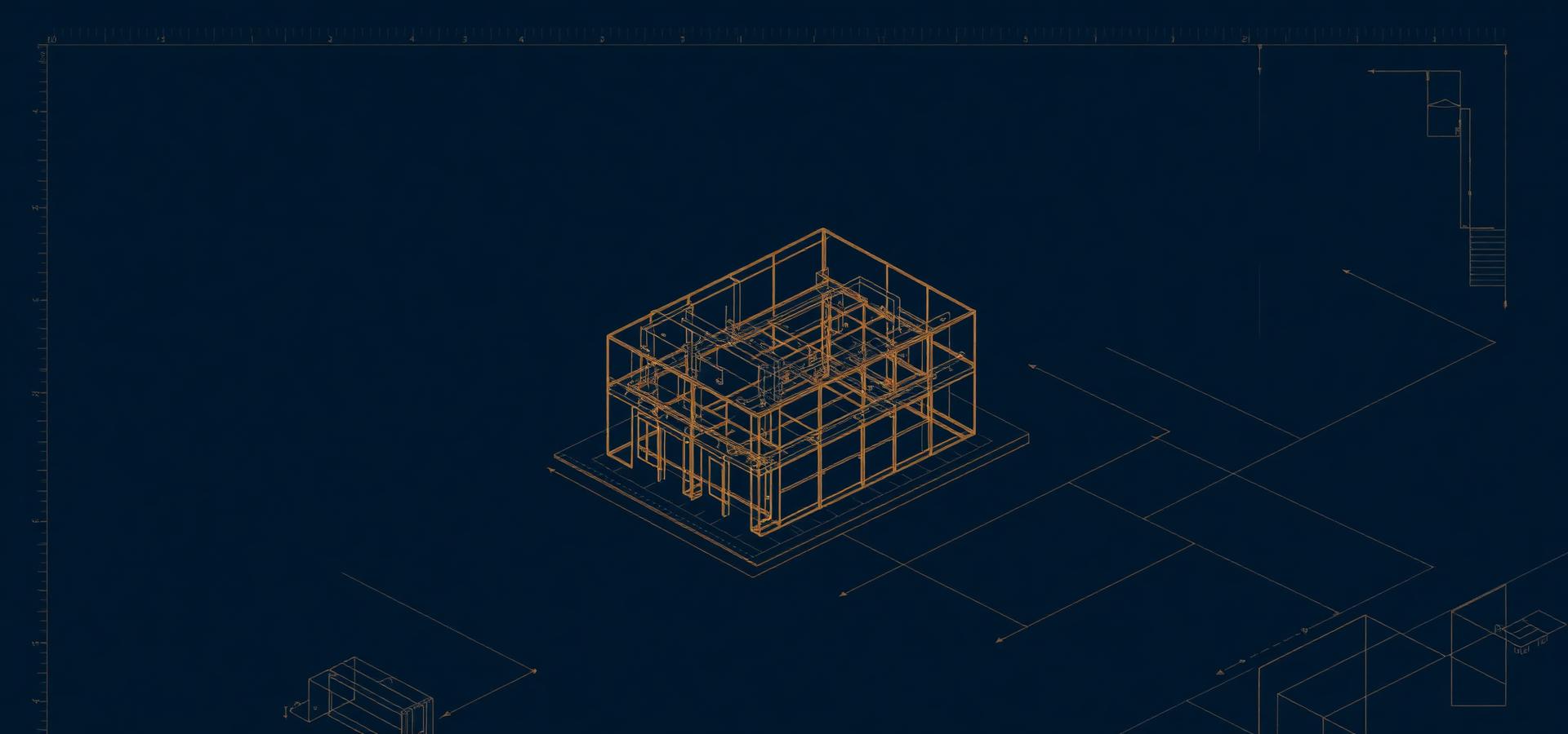 Engineering blueprint background