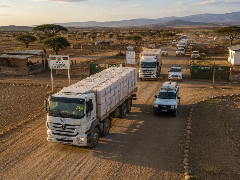 Relief Convoy to the villages